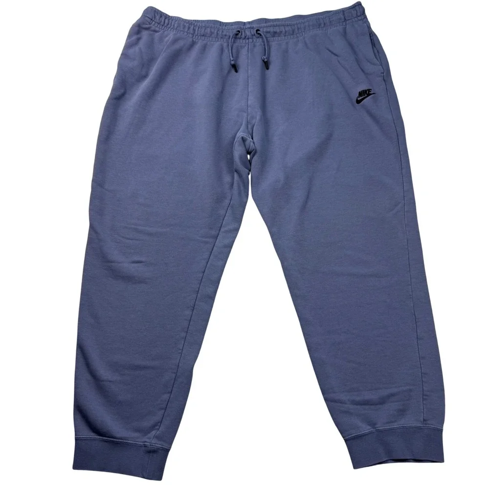 Nike Sportswear Club Fleece Joggers Mens 2XL Blue Purple Sweatpants BV4095-482